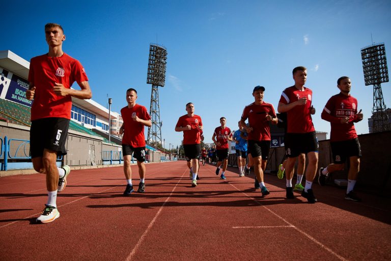 24.07.2024. Тренировка на стадионе 